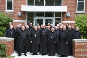 Conception Abbey hosts Benedictine monks congress. 